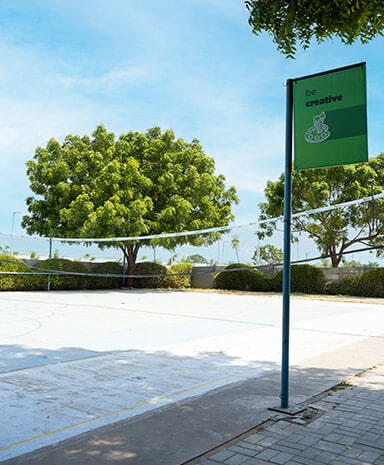 Basketball Court for Fun Games